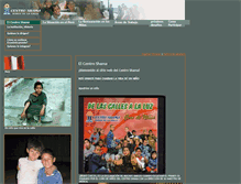Tablet Screenshot of centroshama.org.pe